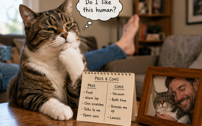 7 Signs Your Cat Actually Likes You