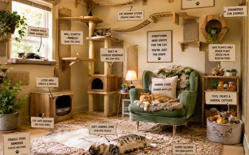 21 Indoor Cat Enrichment Ideas That Don’t Require a Huge House