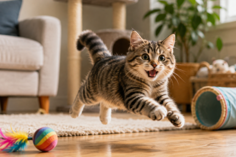 Why Do Cats Get the Zoomies? What the Sudden Sprinting Means