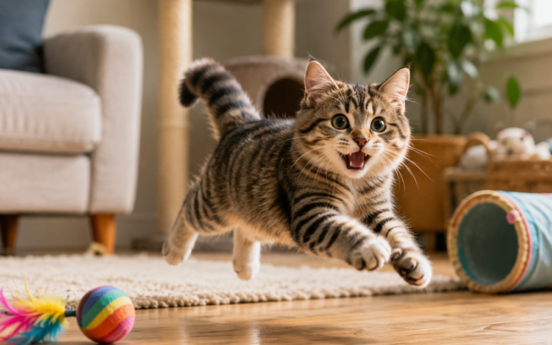 Why Do Cats Get the Zoomies? What the Sudden Sprinting Means